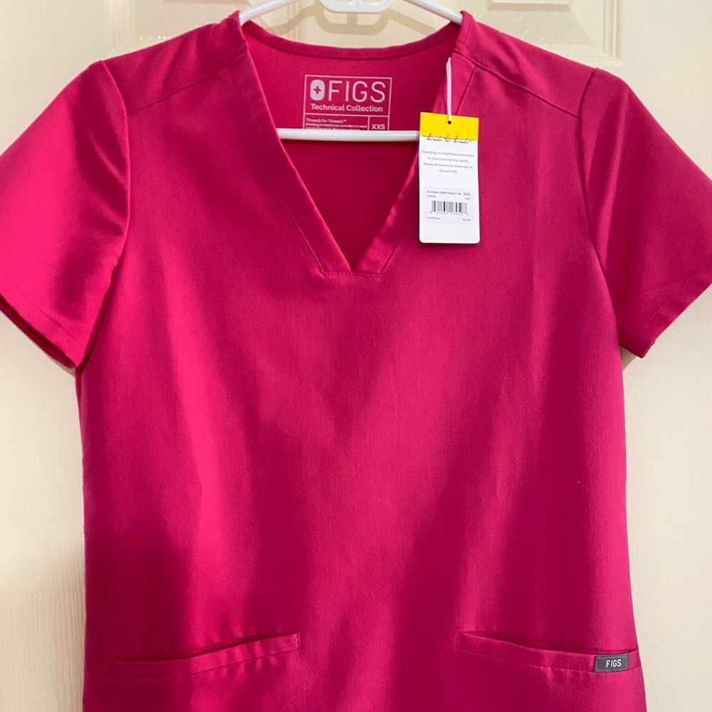 FIgs limited edition breast cancer awareness